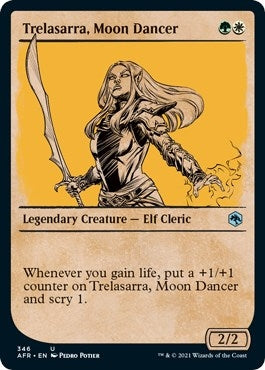 Image for Trelasarra, Moon Dancer (Showcase) (346) (Adventures in the Forgotten Realms) - Magic: The Gathering