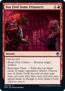 Image for You Find Some Prisoners (169) (Adventures in the Forgotten Realms) - Magic: The Gathering