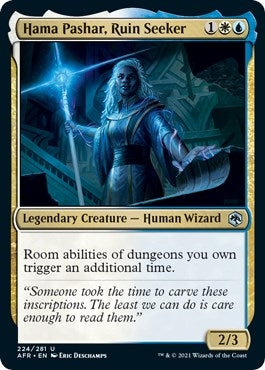 Image for Hama Pashar, Ruin Seeker (224) (Adventures in the Forgotten Realms) - Magic: The Gathering