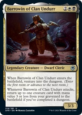Image for Barrowin of Clan Undurr (218) (Adventures in the Forgotten Realms) - Magic: The Gathering