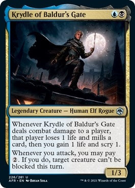 Image for Krydle of Baldur's Gate (226) (Adventures in the Forgotten Realms) - Magic: The Gathering