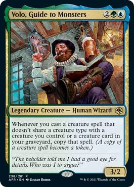 Image for Volo, Guide to Monsters (238) (Adventures in the Forgotten Realms) - Magic: The Gathering