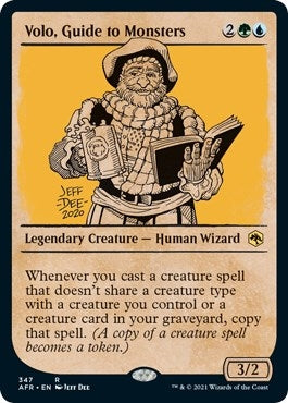 Image for Volo, Guide to Monsters (Showcase) (347) (Adventures in the Forgotten Realms) - Magic: The Gathering