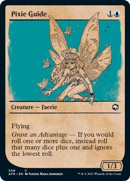 Image for Pixie Guide (Showcase) (309) (Adventures in the Forgotten Realms) - Magic: The Gathering