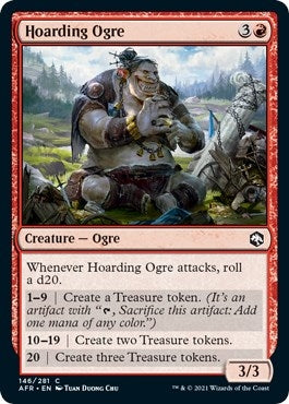 Image for Hoarding Ogre (146) (Adventures in the Forgotten Realms) - Magic: The Gathering
