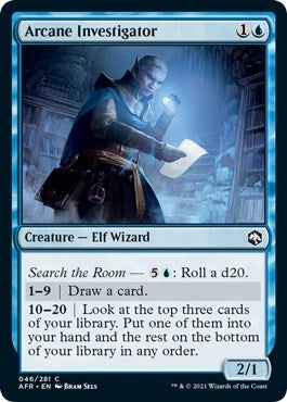 Image for Arcane Investigator (46) (Adventures in the Forgotten Realms) - Magic: The Gathering