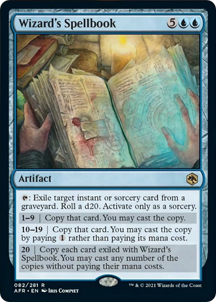 Image for Wizard's Spellbook (82) (Adventures in the Forgotten Realms) - Magic: The Gathering