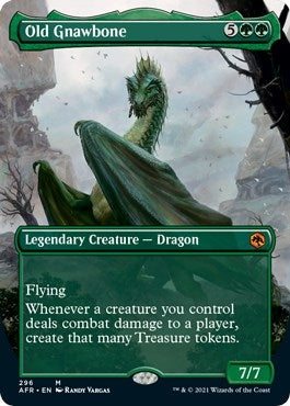 Image for Old Gnawbone (Borderless) (296) (Adventures in the Forgotten Realms) - Magic: The Gathering