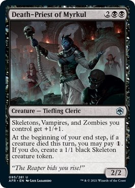 Image for Death-Priest of Myrkul (95) (Adventures in the Forgotten Realms) - Magic: The Gathering