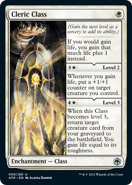 Image for Cleric Class (6) (Adventures in the Forgotten Realms) - Magic: The Gathering