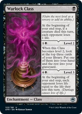 Image for Warlock Class (125) (Adventures in the Forgotten Realms) - Magic: The Gathering