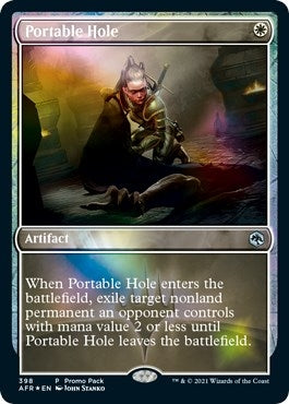Image for Portable Hole (398) (Promo Pack: Adventures in the Forgotten Realms) - Magic: The Gathering