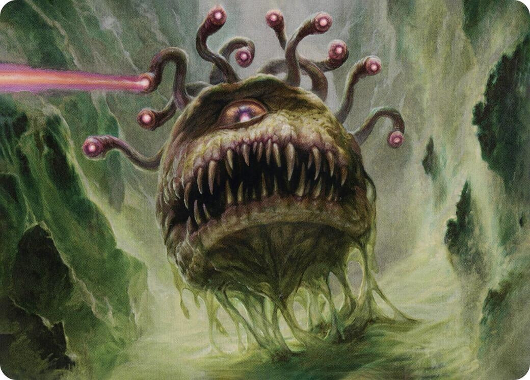 Image for Beholder Art Card (1) (Art Series: Adventures in the Forgotten Realms) - Magic: The Gathering