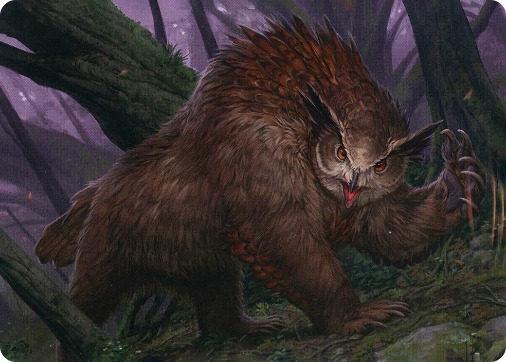 Image for Owlbear Art Card (15) (Art Series: Adventures in the Forgotten Realms) - Magic: The Gathering