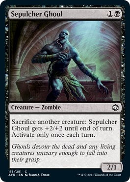 Image for Sepulcher Ghoul (118) (Adventures in the Forgotten Realms) - Magic: The Gathering
