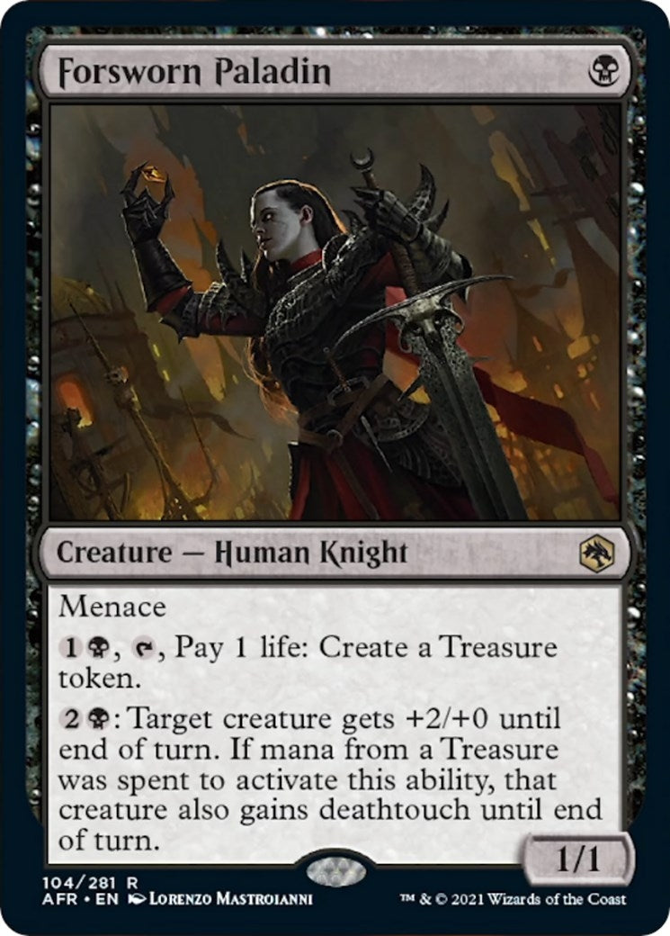 Image for Forsworn Paladin (104) (Adventures in the Forgotten Realms) - Magic: The Gathering