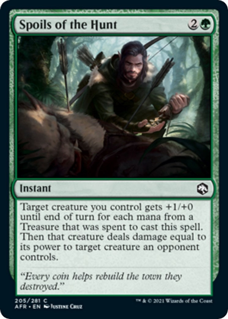 Image for Spoils of the Hunt (205) (Adventures in the Forgotten Realms) - Magic: The Gathering