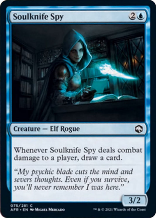 Image for Soulknife Spy (75) (Adventures in the Forgotten Realms) - Magic: The Gathering