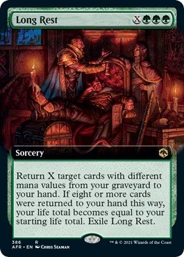 Image for Long Rest (Extended Art) (386) (Adventures in the Forgotten Realms) - Magic: The Gathering