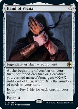 Image for Hand of Vecna (246) (Adventures in the Forgotten Realms) - Magic: The Gathering