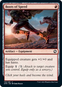 Image for Boots of Speed (133) (Adventures in the Forgotten Realms) - Magic: The Gathering
