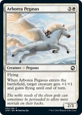 Image for Arborea Pegasus (2) (Adventures in the Forgotten Realms) - Magic: The Gathering