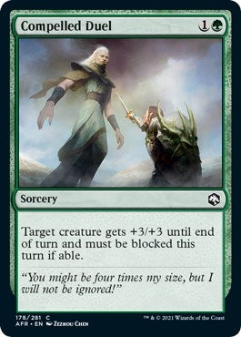 Image for Compelled Duel (178) (Adventures in the Forgotten Realms) - Magic: The Gathering
