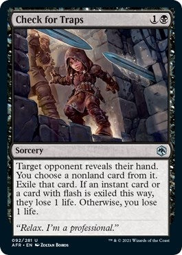 Image for Check for Traps (92) (Adventures in the Forgotten Realms) - Magic: The Gathering