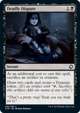 Image for Deadly Dispute (94) (Adventures in the Forgotten Realms) - Magic: The Gathering