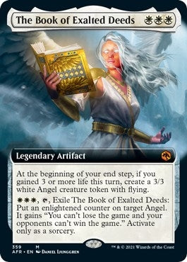Image for The Book of Exalted Deeds (Extended Art) (359) (Adventures in the Forgotten Realms) - Magic: The Gathering
