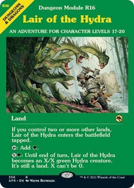 Image for Lair of the Hydra (Dungeon Module) (356) (Adventures in the Forgotten Realms) - Magic: The Gathering