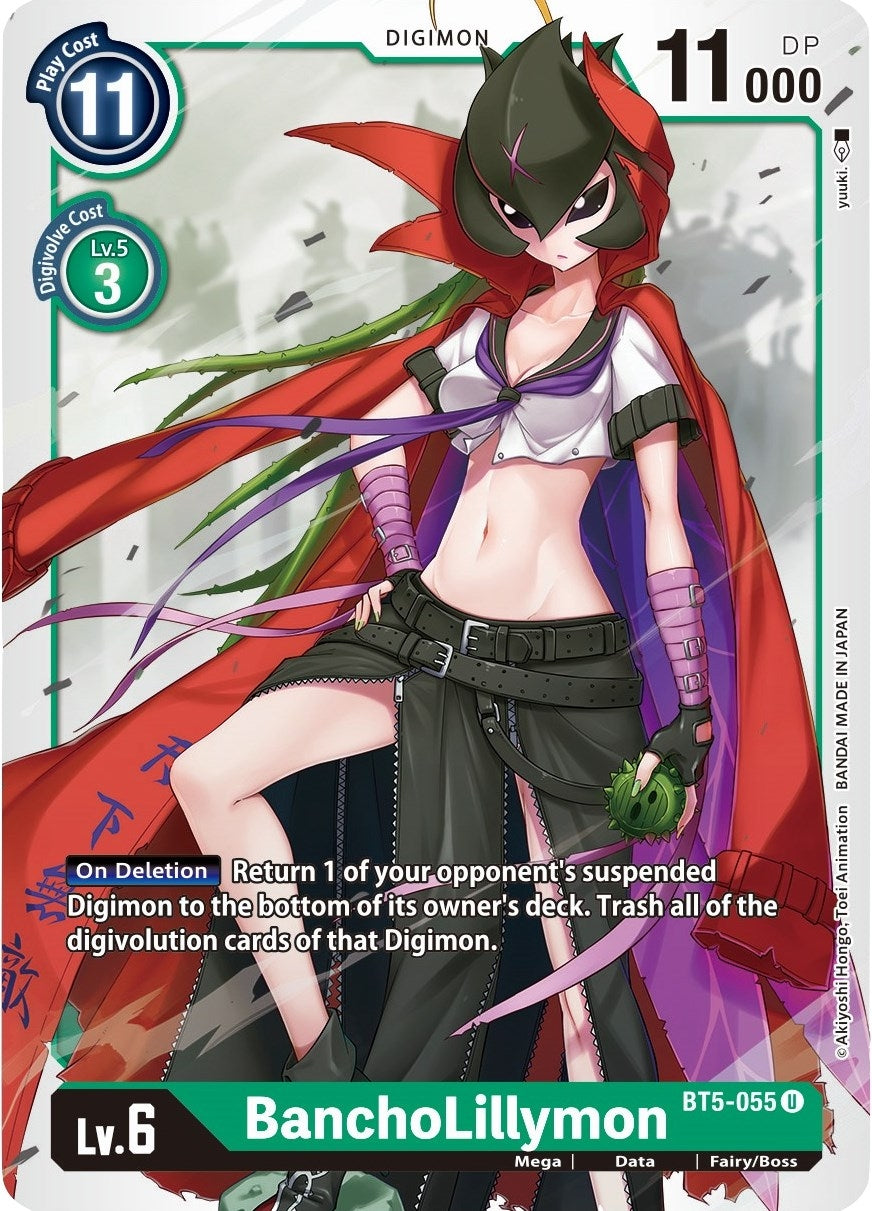 Image for BanchoLillymon (BT5-055 U) (Battle of Omni) - Digimon Card Game