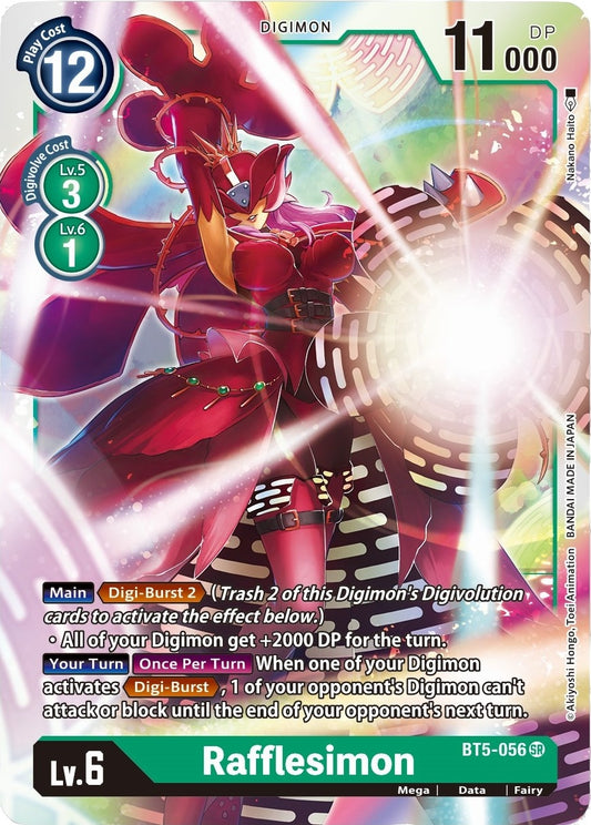 Image for Rafflesimon (BT5-056 SR) (Battle of Omni) - Digimon Card Game