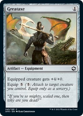 Image for Greataxe (245) (Adventures in the Forgotten Realms) - Magic: The Gathering