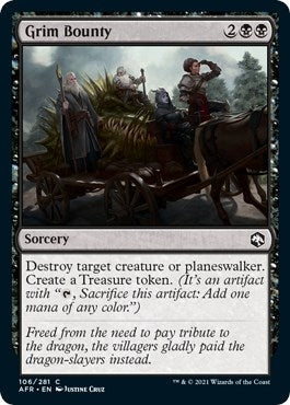 Image for Grim Bounty (106) (Adventures in the Forgotten Realms) - Magic: The Gathering