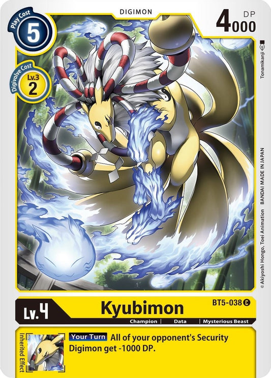 Image for Kyubimon (BT5-038 C) (Battle of Omni) - Digimon Card Game