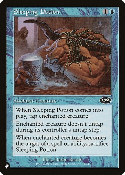 Image for Sleeping Potion (34/143) (The List Reprints) - Magic: The Gathering