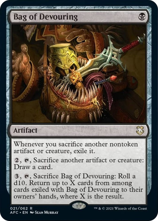Image for Bag of Devouring (21) (Commander: Adventures in the Forgotten Realms) - Magic: The Gathering