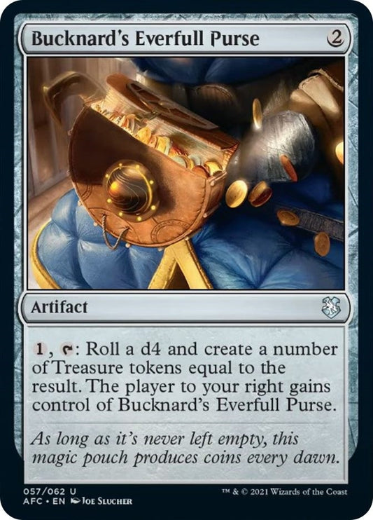 Image for Bucknard's Everfull Purse (57) (Commander: Adventures in the Forgotten Realms) - Magic: The Gathering
