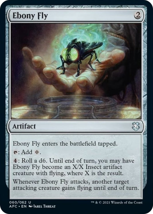 Image for Ebony Fly (60) (Commander: Adventures in the Forgotten Realms) - Magic: The Gathering