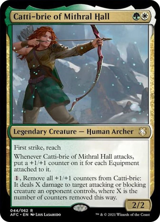 Image for Catti-brie of Mithral Hall (44) (Commander: Adventures in the Forgotten Realms) - Magic: The Gathering