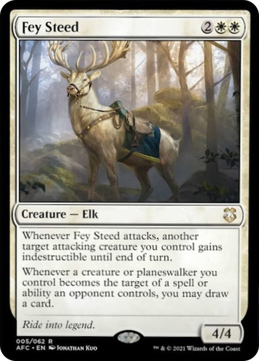 Fey Steed (5) (Commander: Adventures in the Forgotten Realms)