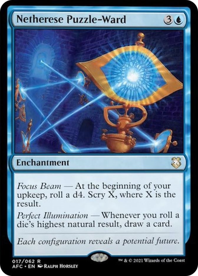 Image for Netherese Puzzle-Ward (17) (Commander: Adventures in the Forgotten Realms) - Magic: The Gathering