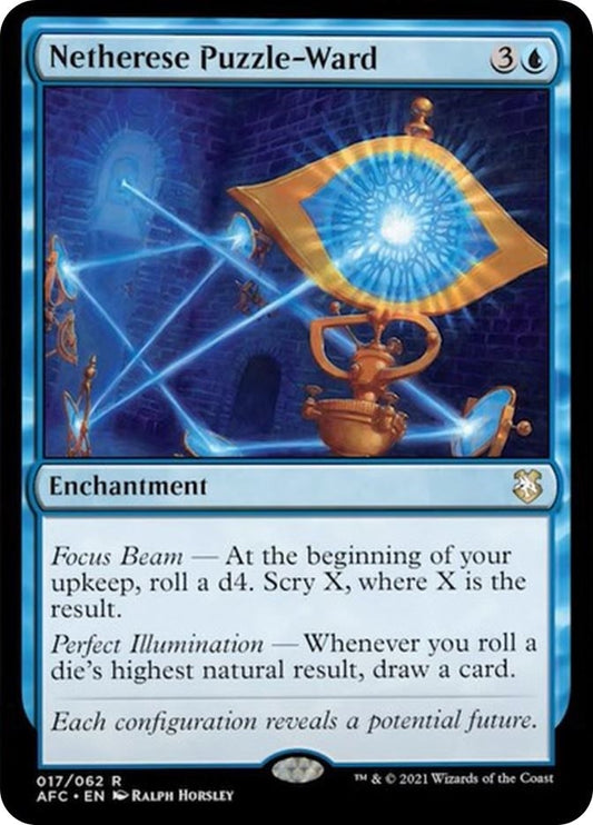 Image for Netherese Puzzle-Ward (17) (Commander: Adventures in the Forgotten Realms) - Magic: The Gathering