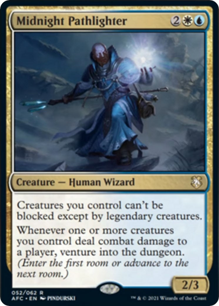 Image for Midnight Pathlighter (52) (Commander: Adventures in the Forgotten Realms) - Magic: The Gathering