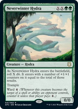Image for Neverwinter Hydra (41) (Commander: Adventures in the Forgotten Realms) - Magic: The Gathering