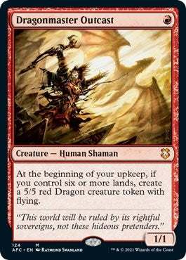 Image for Dragonmaster Outcast (124) (Commander: Adventures in the Forgotten Realms) - Magic: The Gathering