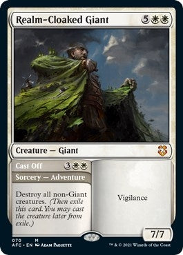 Image for Realm-Cloaked Giant (70) (Commander: Adventures in the Forgotten Realms) - Magic: The Gathering