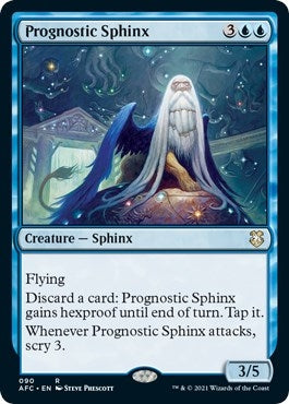 Image for Prognostic Sphinx (90) (Commander: Adventures in the Forgotten Realms) - Magic: The Gathering