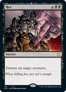 Image for Hex (101) (Commander: Adventures in the Forgotten Realms) - Magic: The Gathering